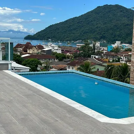 Lindo Apartamento Com Piscina No Itagua Ubatuba Exterior photo